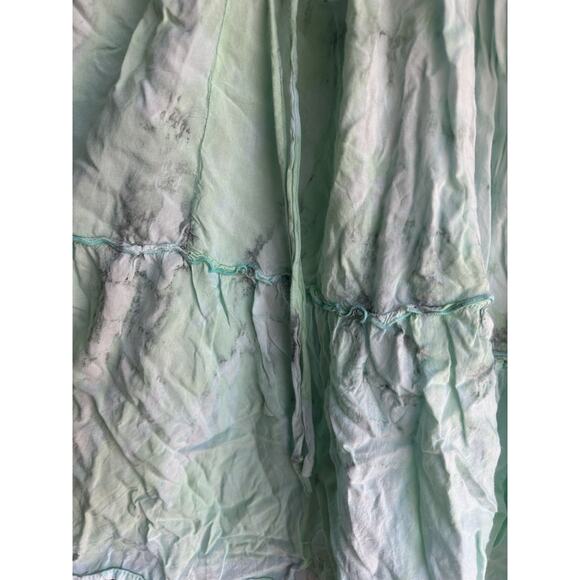 TIARE HAWAII Mini Dress One Size Mint Tie Dye - Picture 4 of 8